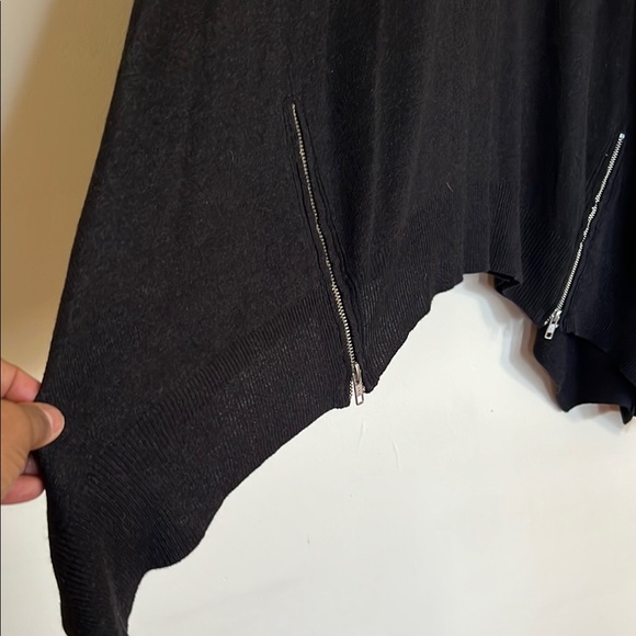 Acrobat. Black V-Neck Sweater - Picture 2 of 5